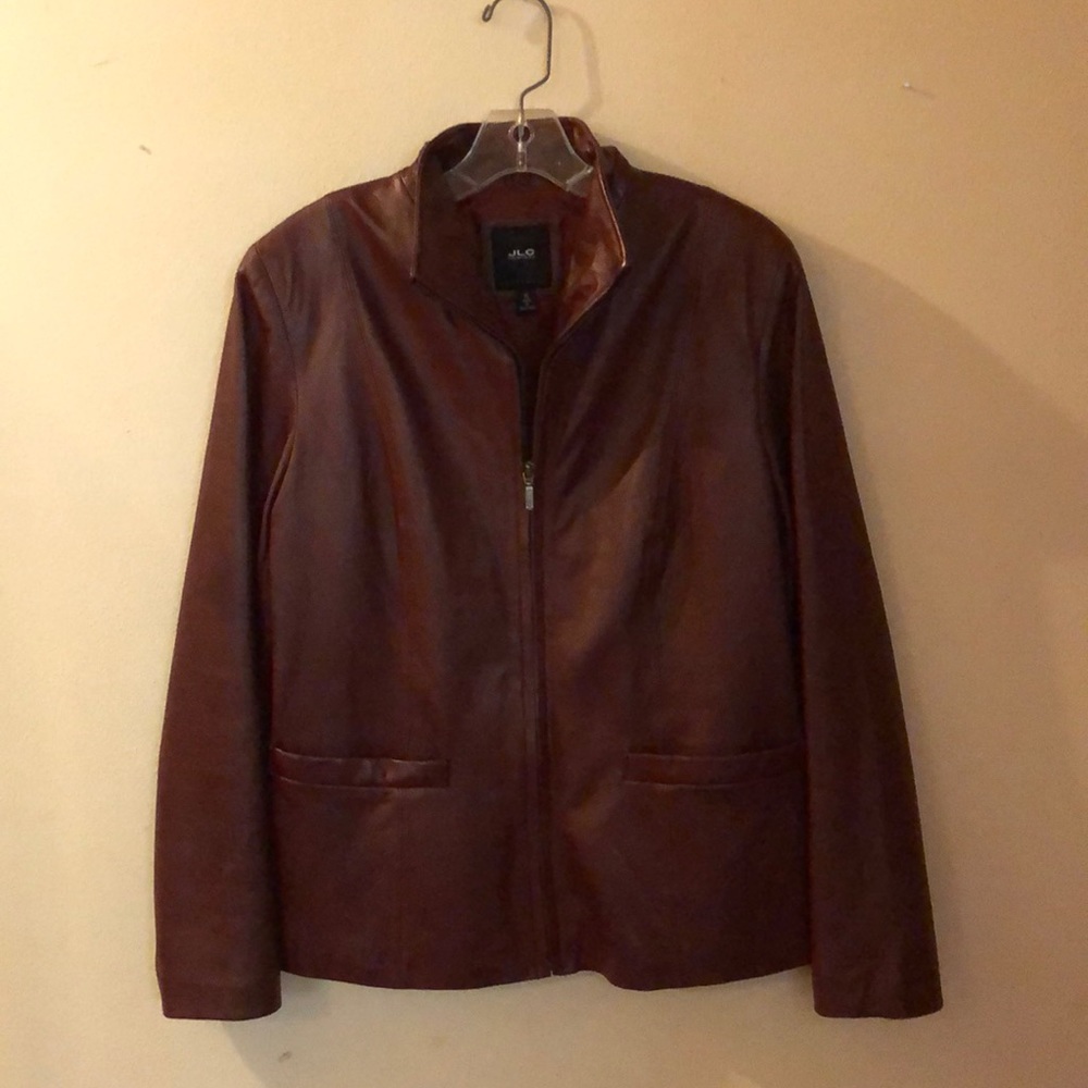 Ladies  Medium JLC New York Leather Jacket